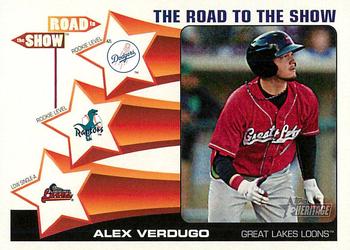 2015 Topps Heritage Minor League - The Road to the Show #RTTS-17 Alex Verdugo Front