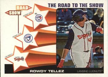2015 Topps Heritage Minor League - The Road to the Show #RTTS-23 Rowdy Tellez Front