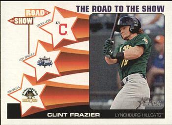 2015 Topps Heritage Minor League - The Road to the Show #RTTS-24 Clint Frazier Front