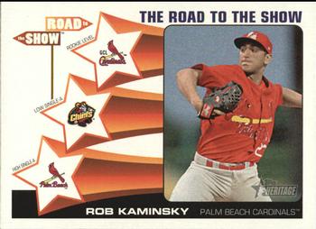 2015 Topps Heritage Minor League - The Road to the Show #RTTS-30 Rob Kaminsky Front
