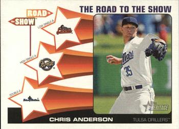 2015 Topps Heritage Minor League - The Road to the Show #RTTS-45 Chris Anderson Front