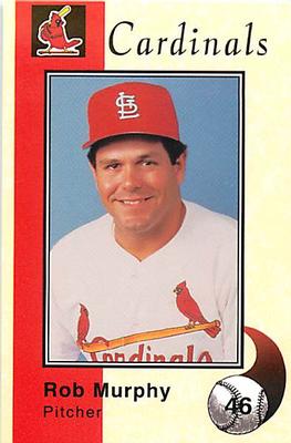 1994 St. Louis Cardinals Police #NNO Rob Murphy Front