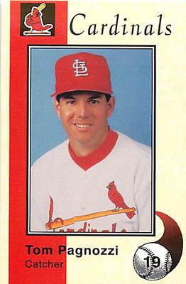 1994 St. Louis Cardinals Police #NNO Tom Pagnozzi Front