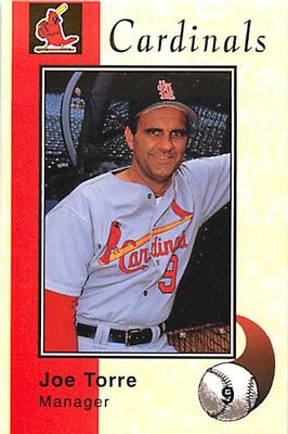 1994 St. Louis Cardinals Police #NNO Joe Torre Front