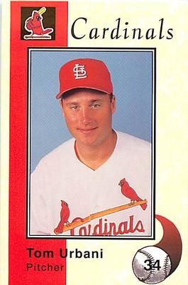 1994 St. Louis Cardinals Police #NNO Tom Urbani Front