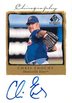 1999 SP Top Prospects - Chirography #CE Chris Enochs  Front