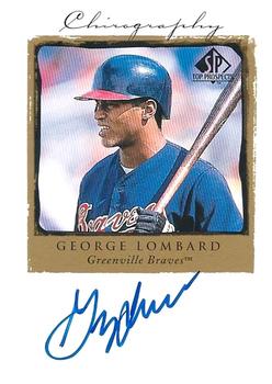 1999 SP Top Prospects - Chirography #GL George Lombard  Front