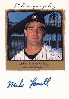 1999 SP Top Prospects - Chirography #ML Mike Lowell  Front