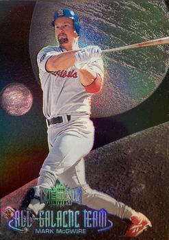 1998 Metal Universe - All-Galactic Team #17 AGT Mark McGwire Front