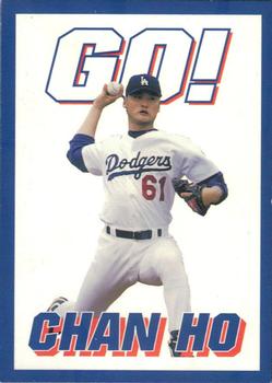 1999 Los Angeles Dodgers Concession Stand #2 Chan Ho Park Front
