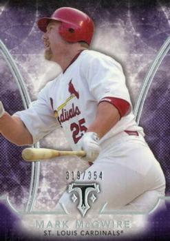 2015 Topps Triple Threads - Amethyst #92 Mark McGwire Front