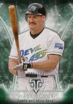 2015 Topps Triple Threads - Emerald #21 Wade Boggs Front