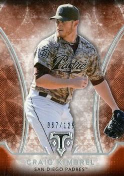 2015 Topps Triple Threads - Amber #70 Craig Kimbrel Front