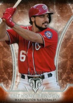 2015 Topps Triple Threads - Amber #98 Anthony Rendon Front