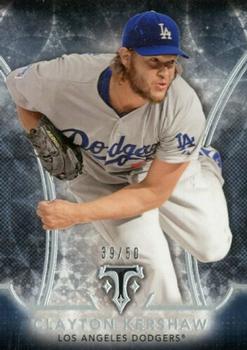2015 Topps Triple Threads - Onyx #6 Clayton Kershaw Front