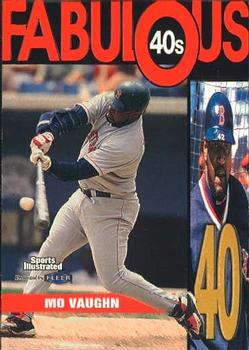 1999 Sports Illustrated - Fabulous 40s #13FF Mo Vaughn  Front