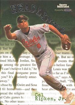 1999 Sports Illustrated - Headliners #8HL Cal Ripken Jr.  Front