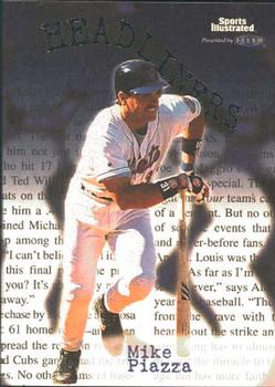 1999 Sports Illustrated - Headliners #18HL Mike Piazza  Front