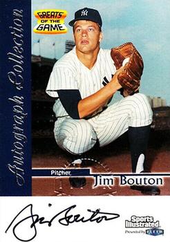 1999 Sports Illustrated Greats of the Game - Autographs #NNO Jim Bouton Front