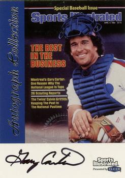 1999 Sports Illustrated Greats of the Game - Autographs #NNO Gary Carter Front