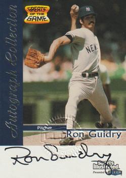 1999 Sports Illustrated Greats of the Game - Autographs #NNO Ron Guidry Front