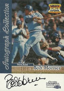1999 Sports Illustrated Greats of the Game - Autographs #NNO Bob Horner Front