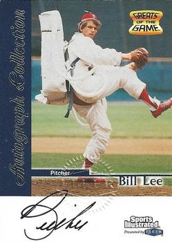 1999 Sports Illustrated Greats of the Game - Autographs #NNO Bill Lee Front