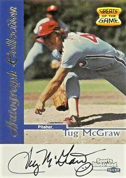 1999 Sports Illustrated Greats of the Game - Autographs #NNO Tug McGraw Front