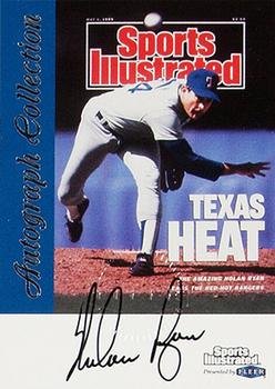 1999 Sports Illustrated Greats of the Game - Autographs #NNO Nolan Ryan Front