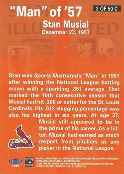1999 Sports Illustrated Greats of the Game - Cover Collection #3C Stan Musial Back