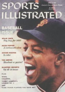 1999 Sports Illustrated Greats of the Game - Cover Collection #6C Willie Mays Front