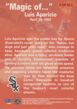 1999 Sports Illustrated Greats of the Game - Cover Collection #8C Luis Aparicio Back