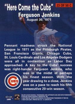 1999 Sports Illustrated Greats of the Game - Cover Collection #23C Fergie Jenkins Back