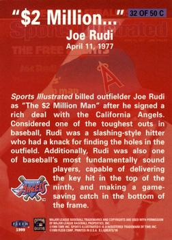 1999 Sports Illustrated Greats of the Game - Cover Collection #32C Joe Rudi Back