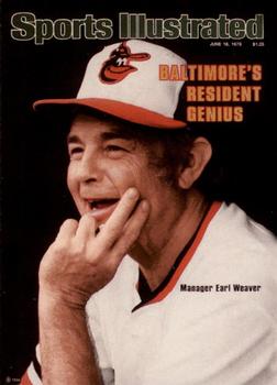 1999 Sports Illustrated Greats of the Game - Cover Collection #36C Earl Weaver Front