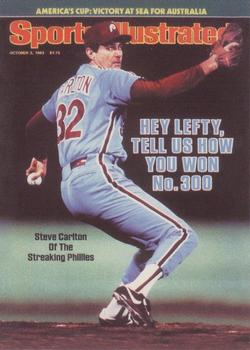 1999 Sports Illustrated Greats of the Game - Cover Collection #47C Steve Carlton Front