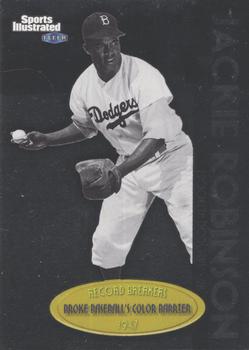1999 Sports Illustrated Greats of the Game - Record Breakers #7RB Jackie Robinson Front