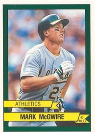 1989 Panini Stickers - Promos #420 Mark McGwire Front