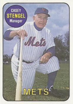 1986 Sports Design Products JD McCarthy #12 Casey Stengel Front