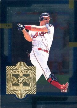 1999 SPx - Power Explosion #PE11 Jim Thome  Front