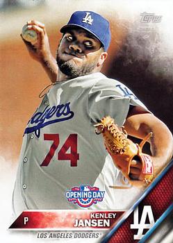 2016 Topps Opening Day #OD-5 Kenley Jansen Front