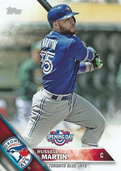 2016 Topps Opening Day #OD-8 Russell Martin Front