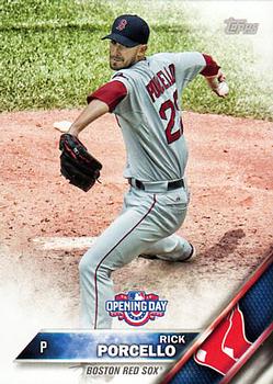 2016 Topps Opening Day #OD-9 Rick Porcello Front