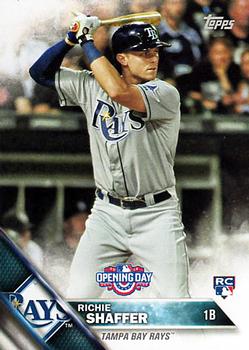 2016 Topps Opening Day #OD-18 Richie Shaffer Front