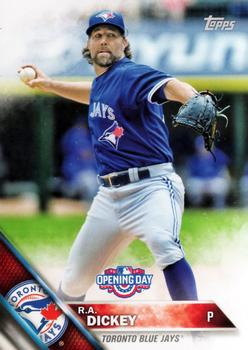2016 Topps Opening Day #OD-30 R.A. Dickey Front