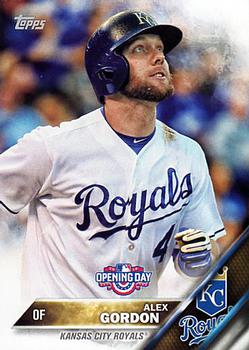 2016 Topps Opening Day #OD-31 Alex Gordon Front