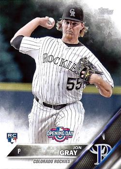 2016 Topps Opening Day #OD-38 Jon Gray Front
