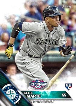2016 Topps Opening Day #OD-41 Ketel Marte Front