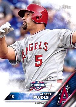 2016 Topps Opening Day #OD-42 Albert Pujols Front