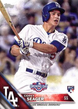 2016 Topps Opening Day #OD-48 Corey Seager Front